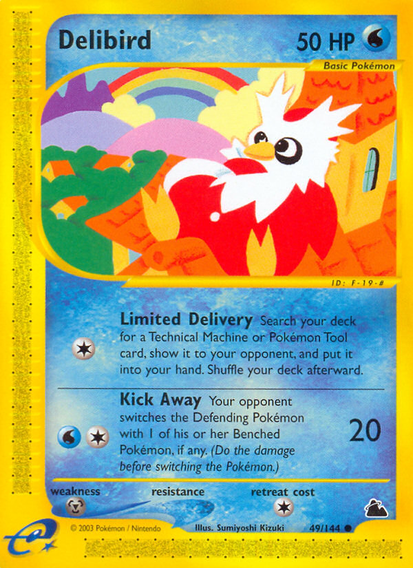 Delibird (49/144) [Skyridge] | Game Haven TX