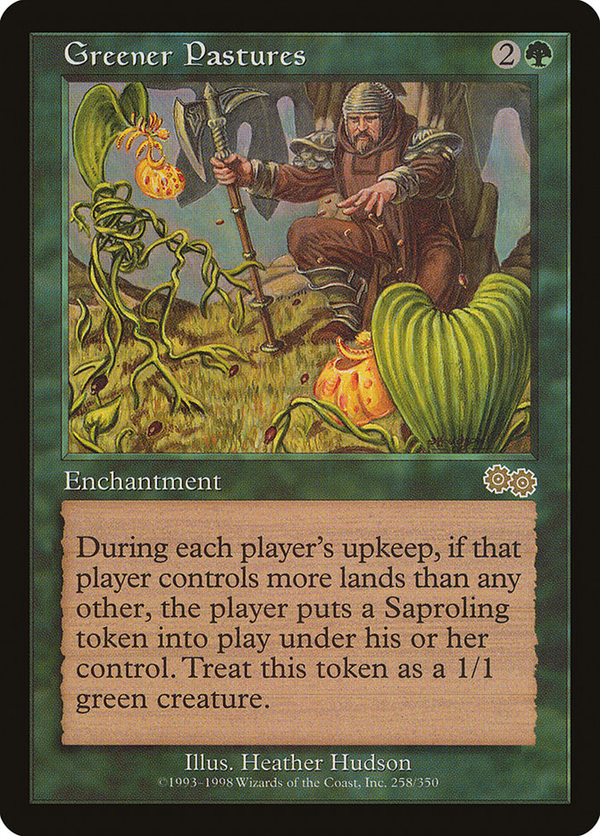 Greener Pastures [Urza's Saga] | Game Haven TX