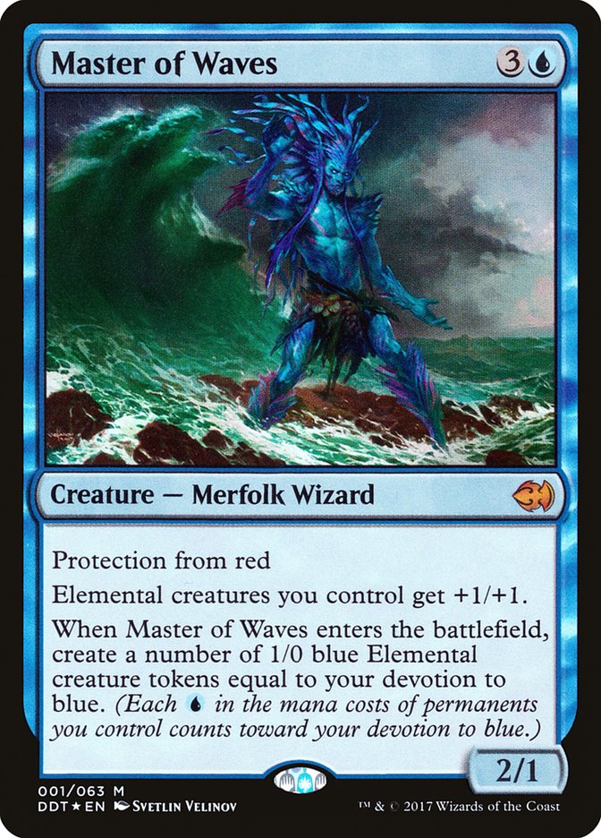 Master of Waves [Duel Decks: Merfolk vs. Goblins] | Game Haven TX