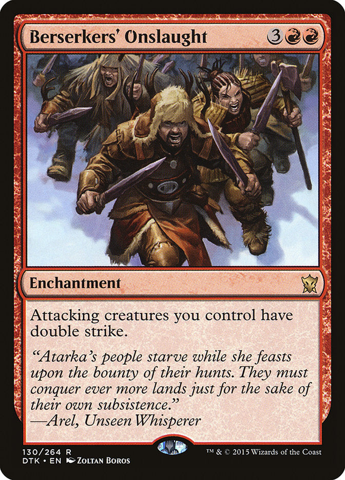 Berserkers' Onslaught [Dragons of Tarkir] | Game Haven TX