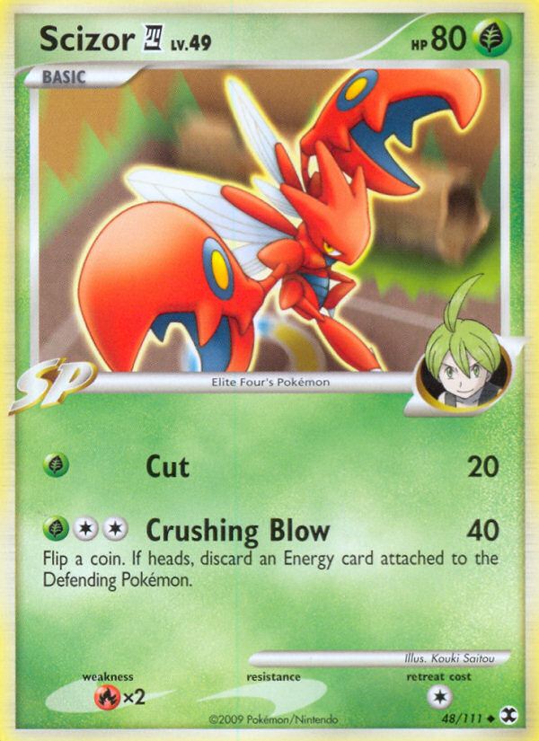 Scizor (48/111) [Platinum: Rising Rivals] | Game Haven TX