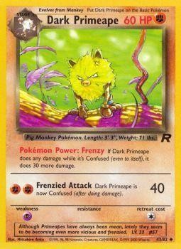 Dark Primeape (43/82) [Team Rocket Unlimited] | Game Haven TX