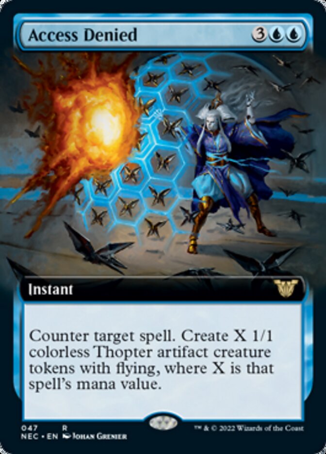 Access Denied (Extended) [Kamigawa: Neon Dynasty Commander] | Game Haven TX