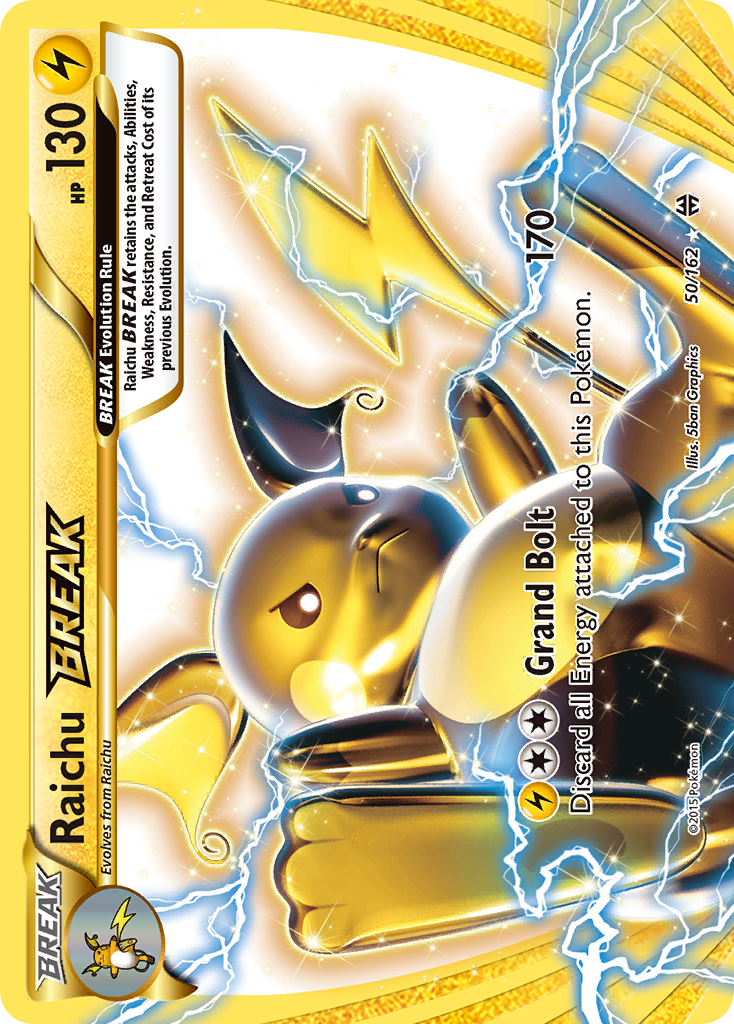 Raichu BREAK (50/162) [XY: BREAKthrough] | Game Haven TX