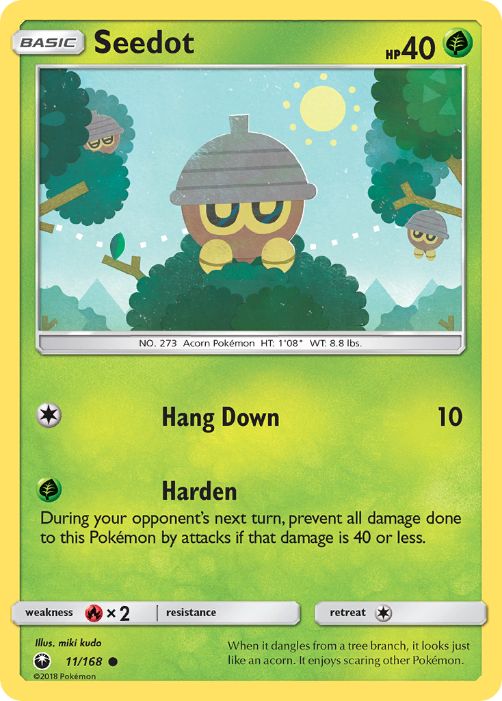 Seedot (11/168) [Sun & Moon: Celestial Storm] | Game Haven TX