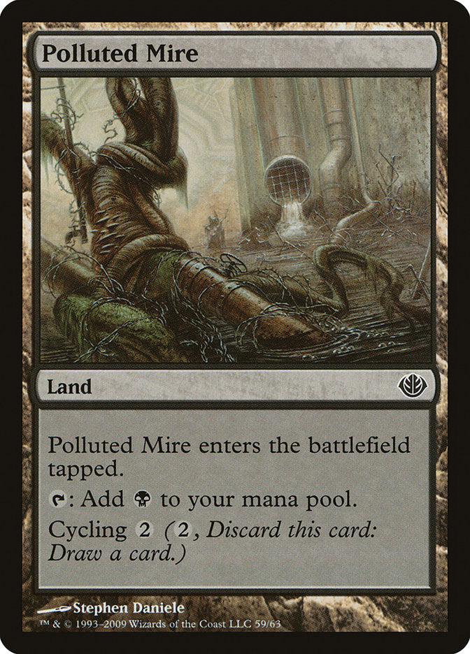 Polluted Mire [Duel Decks: Garruk vs. Liliana] | Game Haven TX