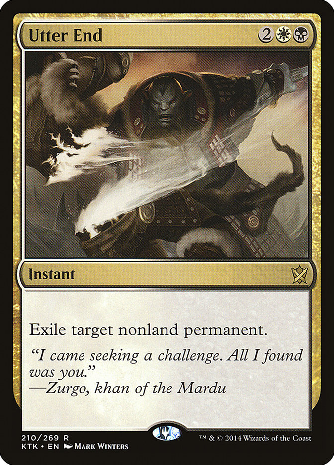Utter End [Khans of Tarkir] | Game Haven TX