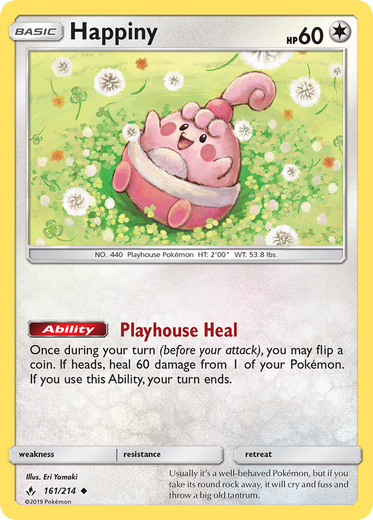Happiny (161/214) [Sun & Moon: Unbroken Bonds] | Game Haven TX
