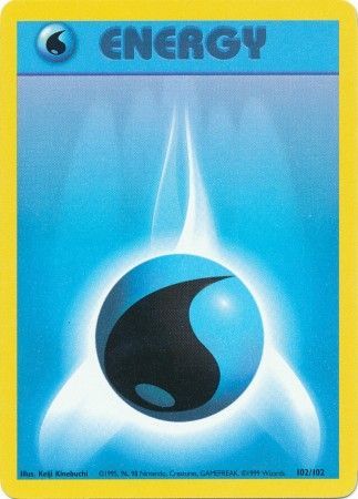 Water Energy (102/102) [Base Set Unlimited] | Game Haven TX