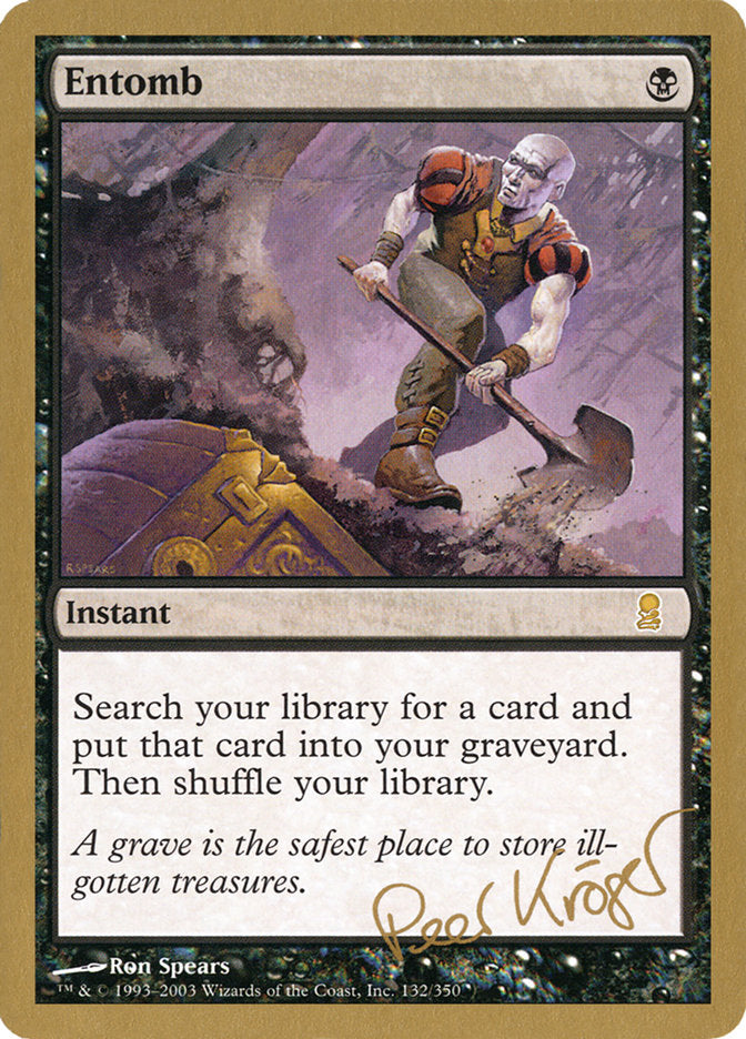 Entomb (Peer Kroger) [World Championship Decks 2003] | Game Haven TX