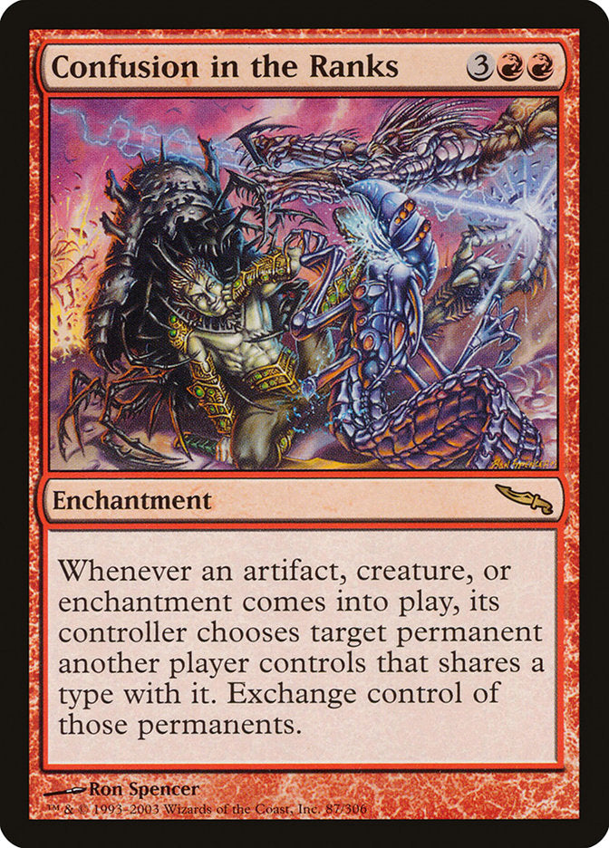 Confusion in the Ranks [Mirrodin] | Game Haven TX