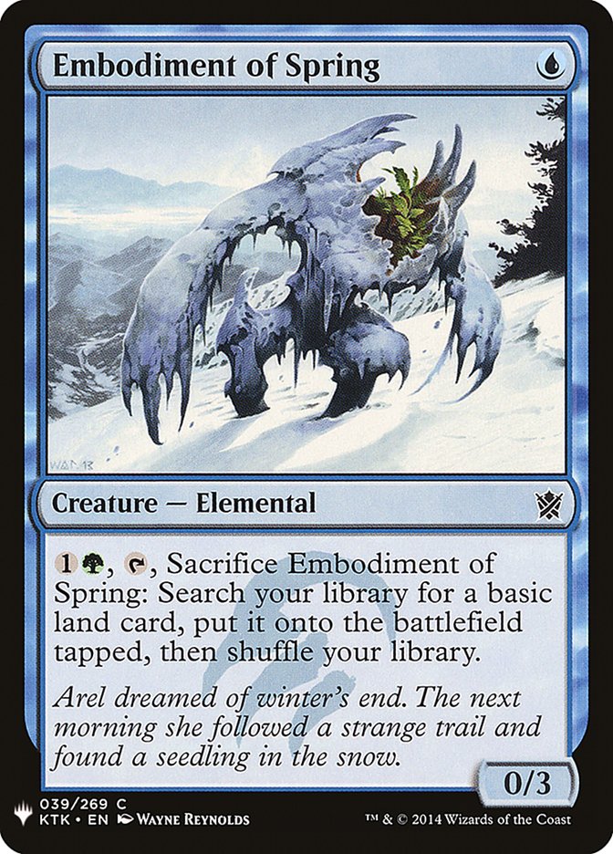 Embodiment of Spring [Mystery Booster] | Game Haven TX