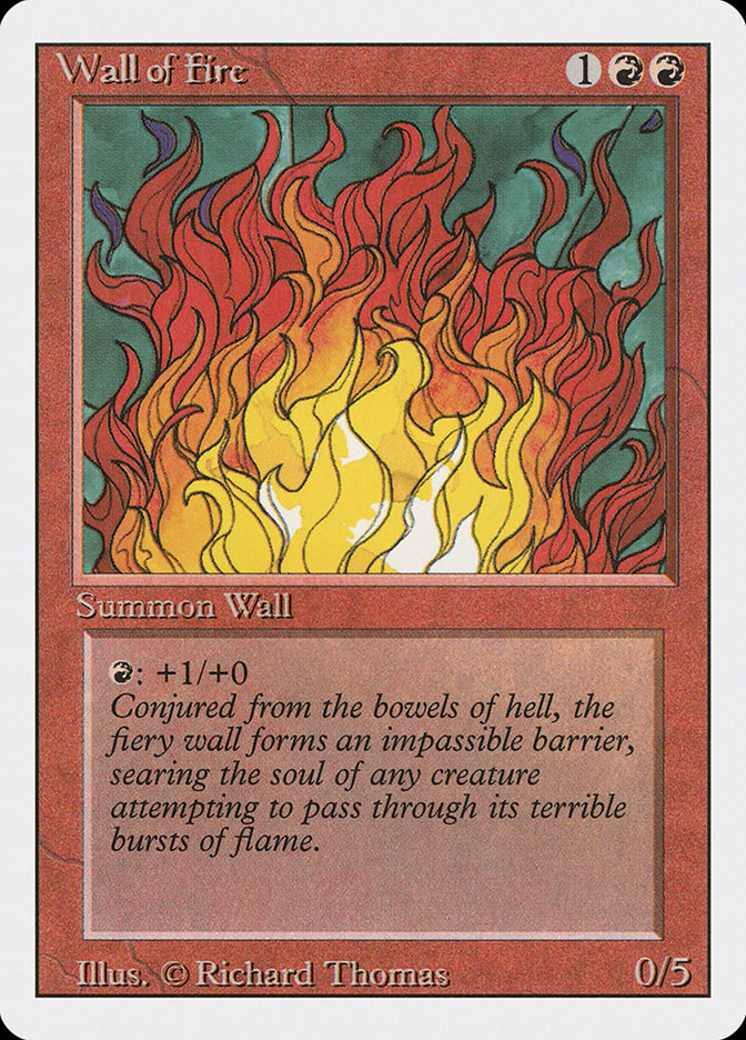 Wall of Fire [Revised Edition] | Game Haven TX