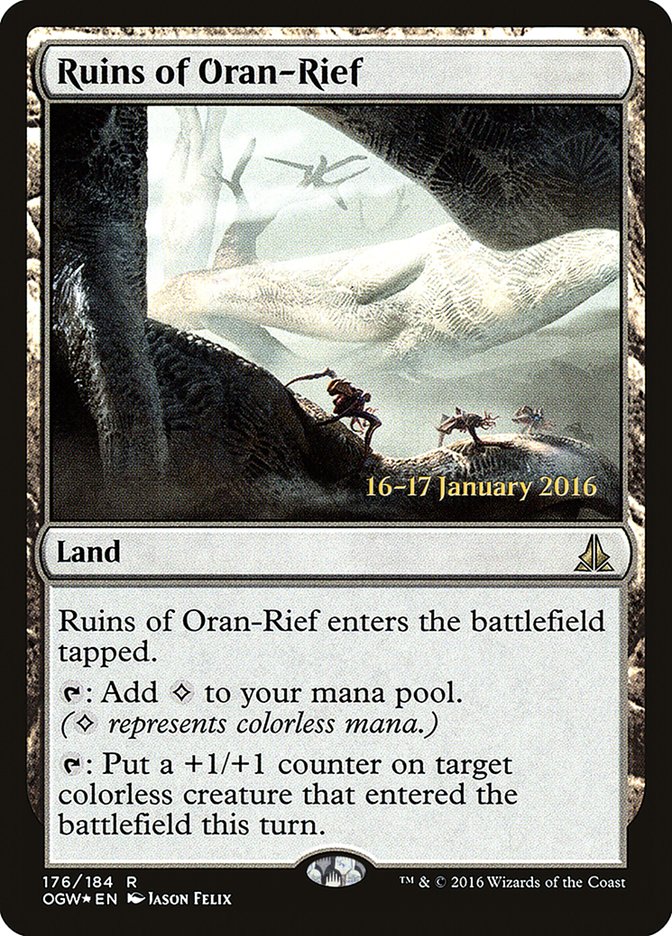 Ruins of Oran-Rief [Oath of the Gatewatch Promos] | Game Haven TX
