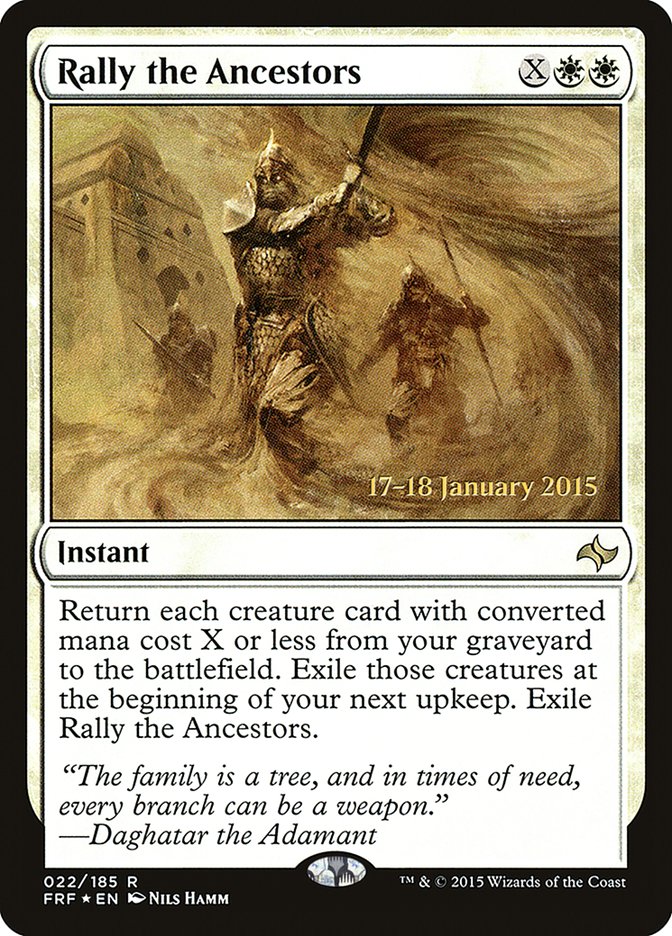 Rally the Ancestors [Fate Reforged Promos] | Game Haven TX