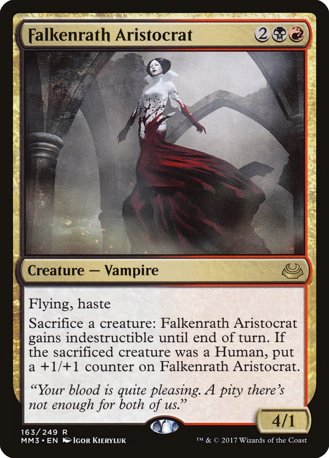 Falkenrath Aristocrat [Modern Masters 2017] | Game Haven TX