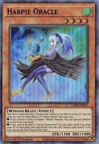 Harpie Oracle (Blue) [LDS2-EN077] Ultra Rare | Game Haven TX