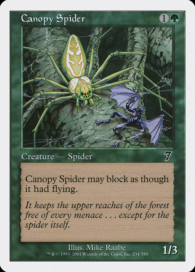 Canopy Spider [Seventh Edition] | Game Haven TX