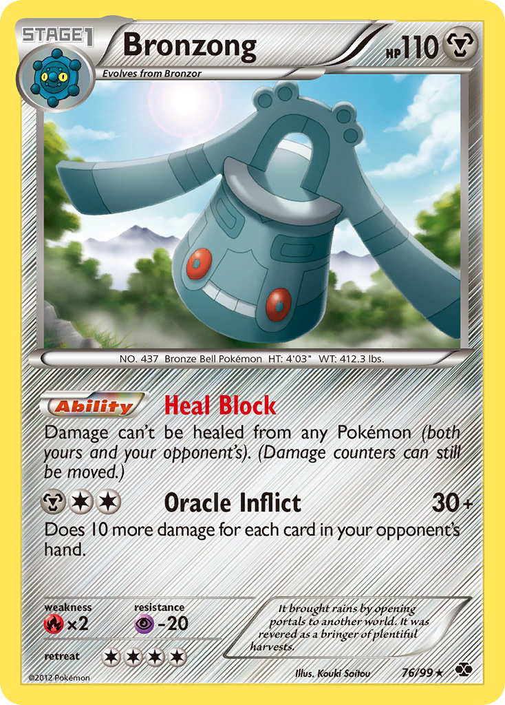 Bronzong (76/99) [Black & White: Next Destinies] | Game Haven TX