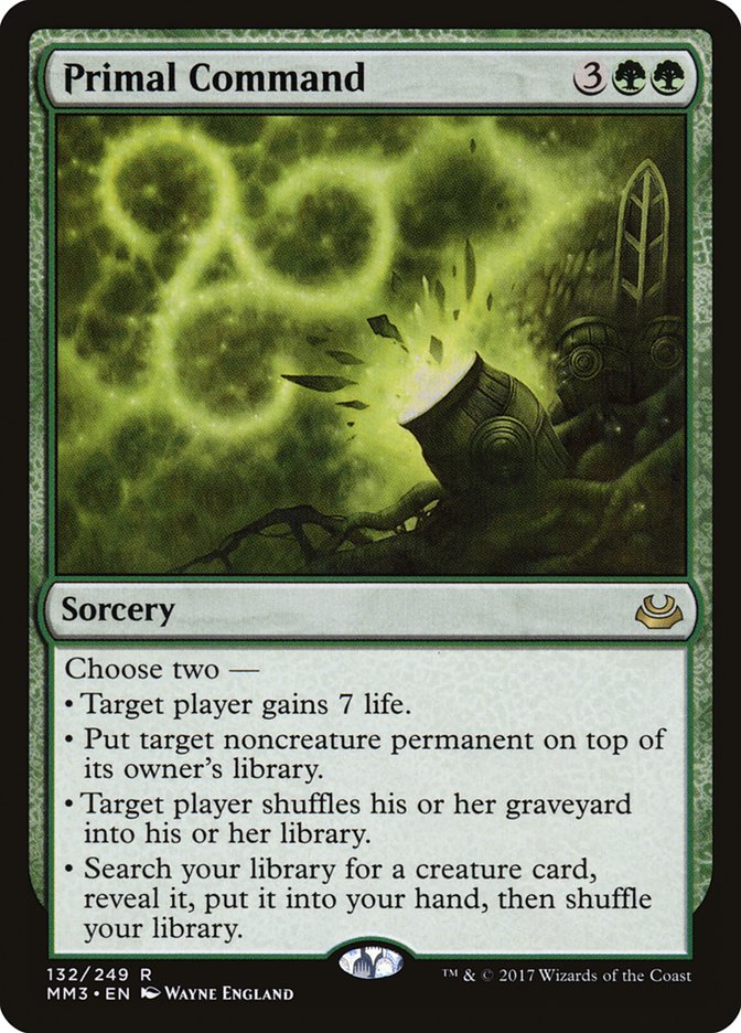 Primal Command [Modern Masters 2017] | Game Haven TX