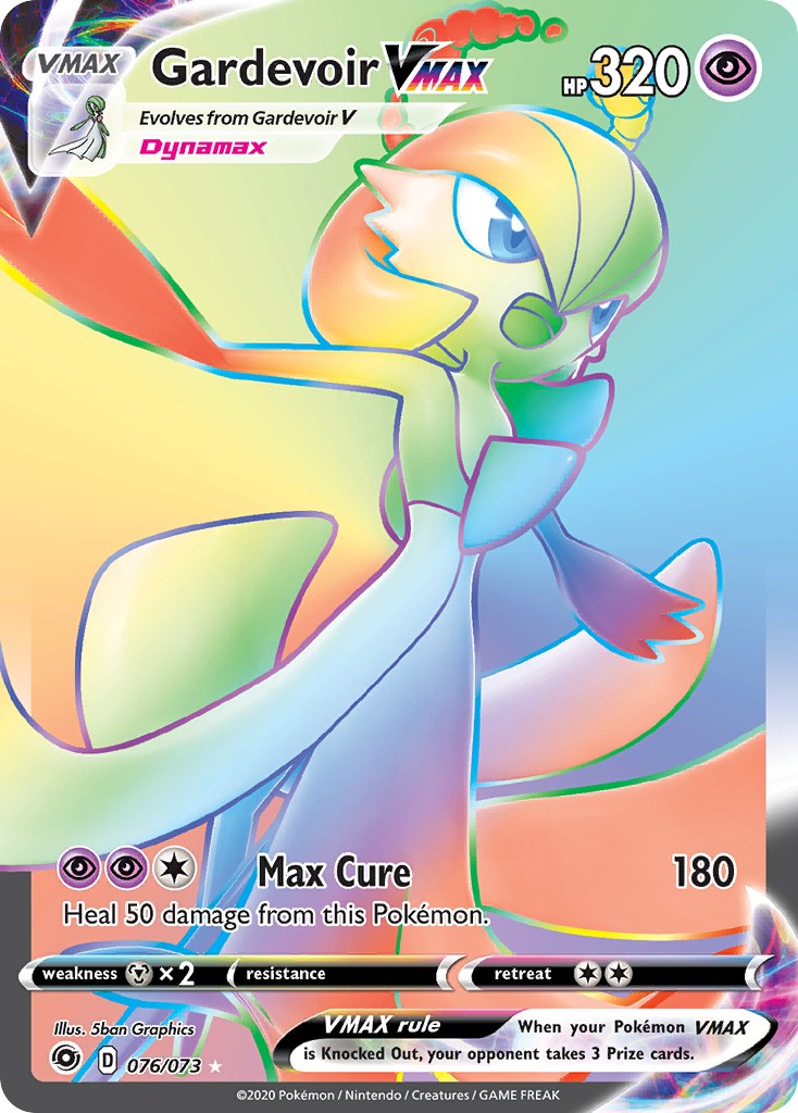 Gardevoir VMAX (076/073) [Sword & Shield: Champion's Path] | Game Haven TX