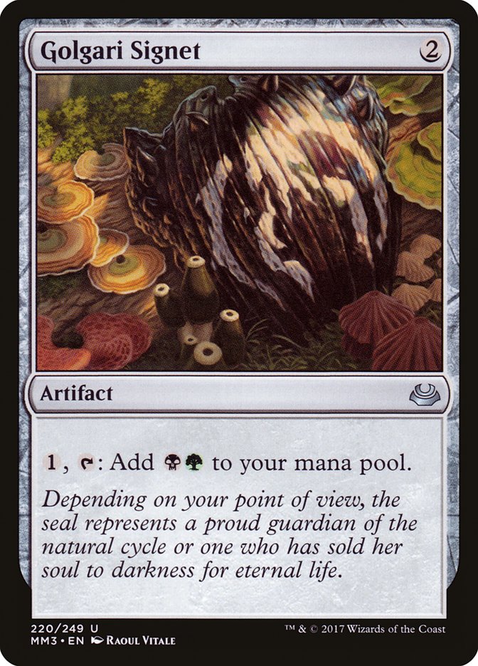 Golgari Signet [Modern Masters 2017] | Game Haven TX