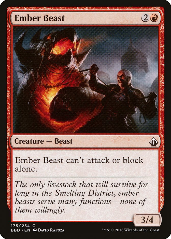 Ember Beast [Battlebond] | Game Haven TX