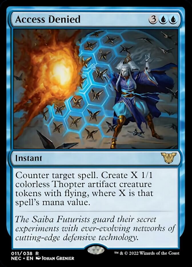 Access Denied [Kamigawa: Neon Dynasty Commander] | Game Haven TX