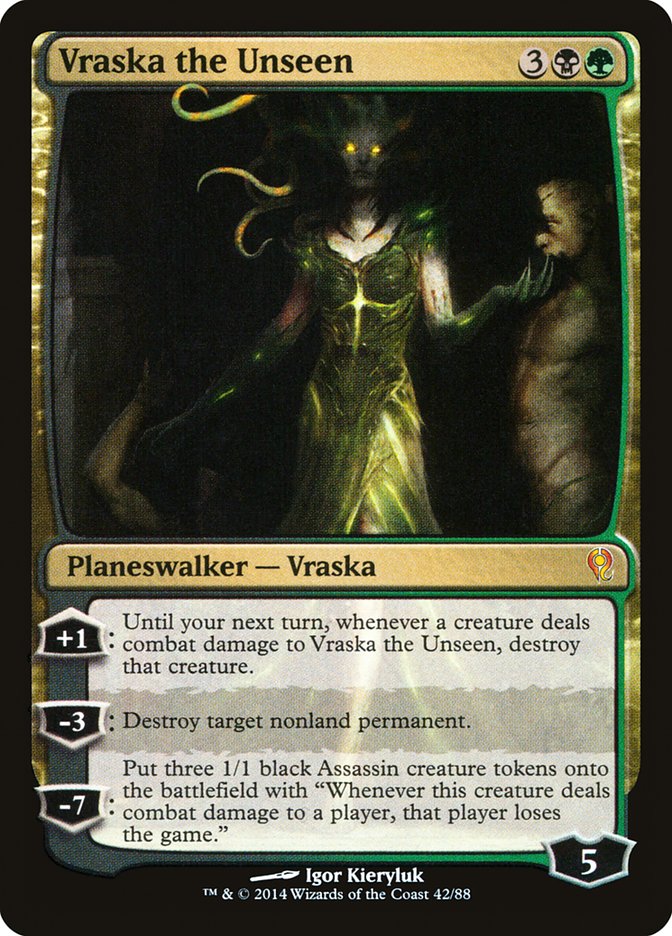 Vraska the Unseen [Duel Decks: Jace vs. Vraska] | Game Haven TX