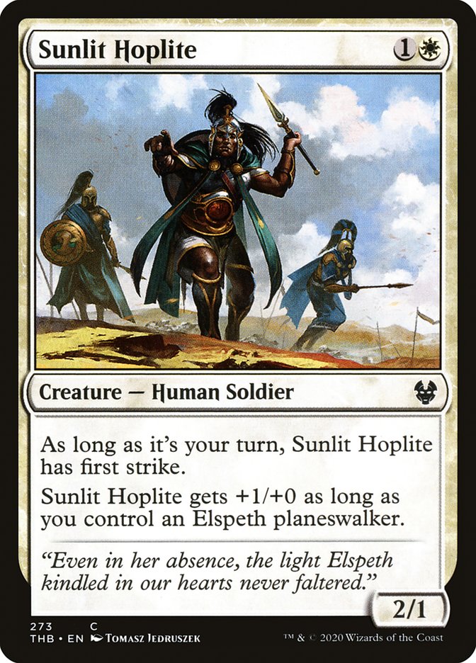 Sunlit Hoplite [Theros Beyond Death] | Game Haven TX