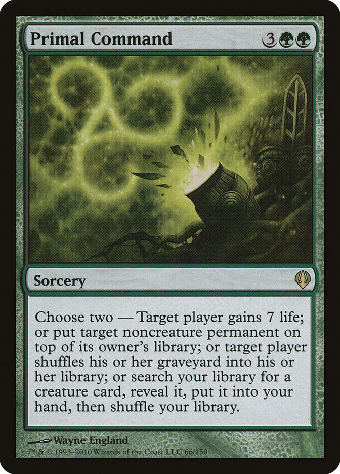 Primal Command [Archenemy] | Game Haven TX