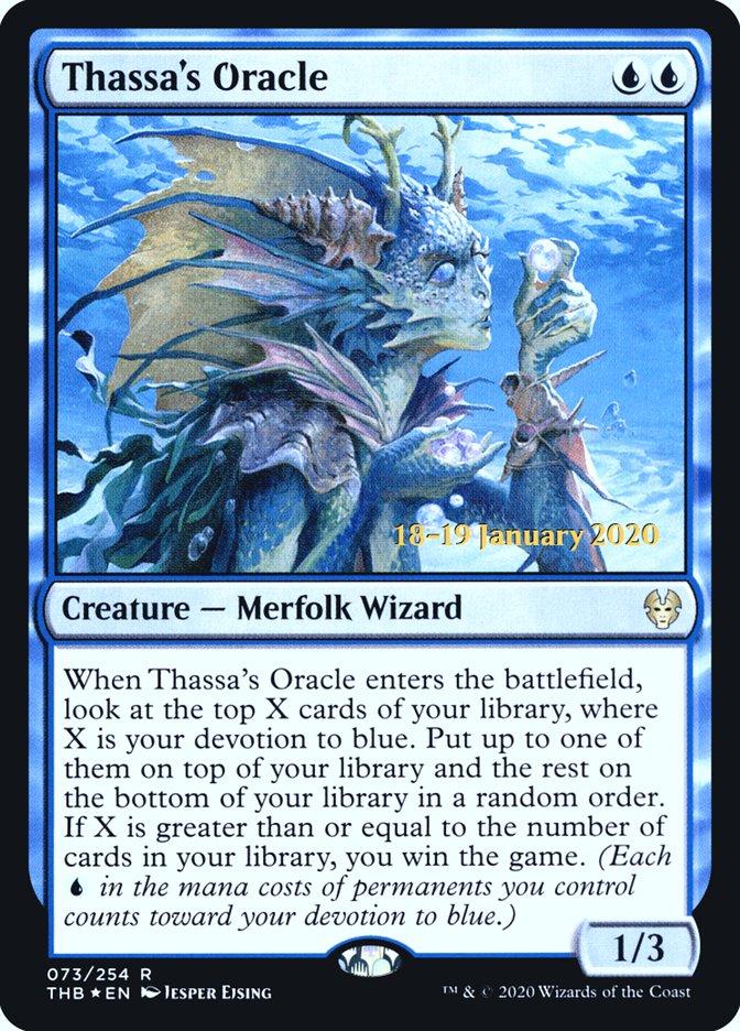 Thassa's Oracle [Theros Beyond Death Promos] | Game Haven TX