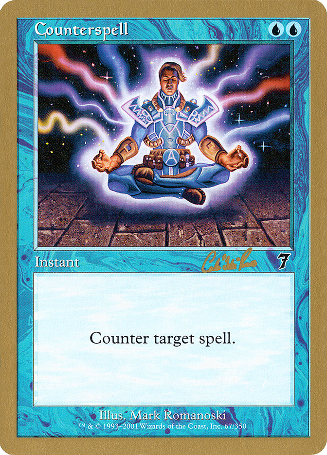 Counterspell (Carlos Romao) [World Championship Decks 2002] | Game Haven TX