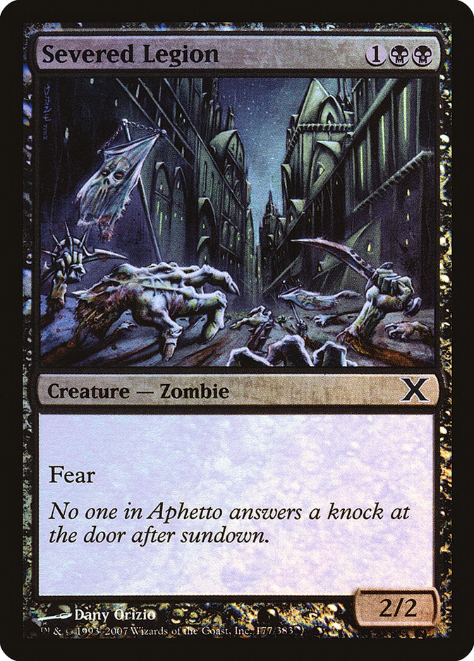 Severed Legion (Premium Foil) [Tenth Edition] | Game Haven TX