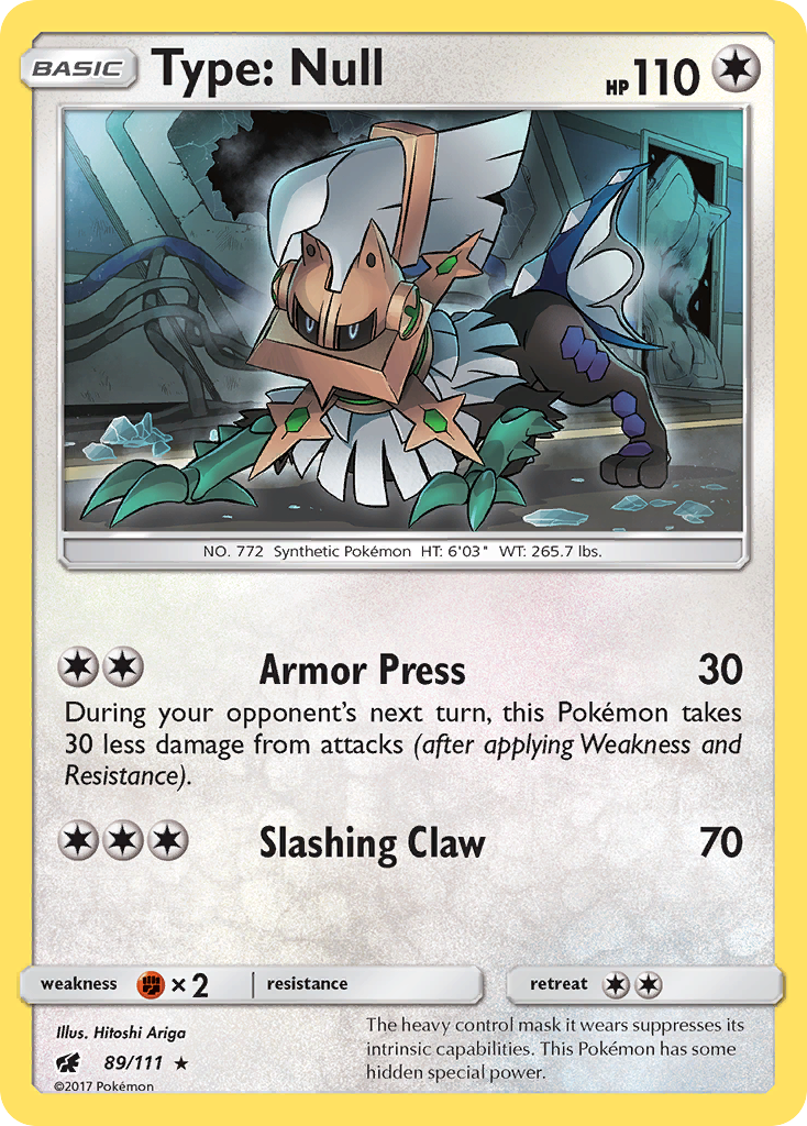 Type: Null (89/111) [Sun & Moon: Crimson Invasion] | Game Haven TX