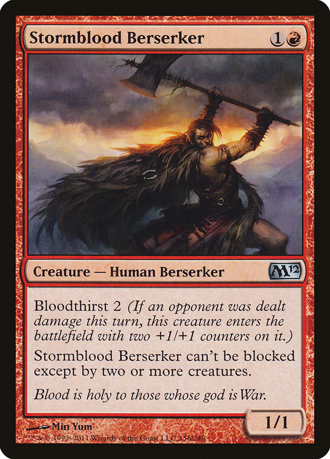 Stormblood Berserker [Magic 2012] | Game Haven TX
