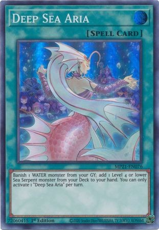 Deep Sea Aria [MP21-EN076] Super Rare | Game Haven TX