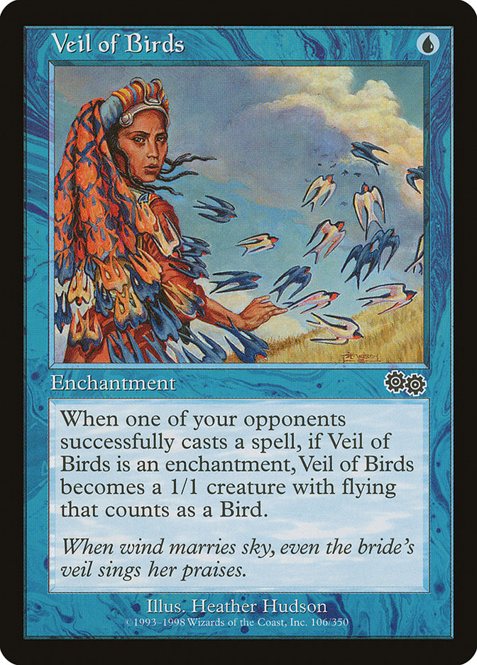 Veil of Birds [Urza's Saga] | Game Haven TX