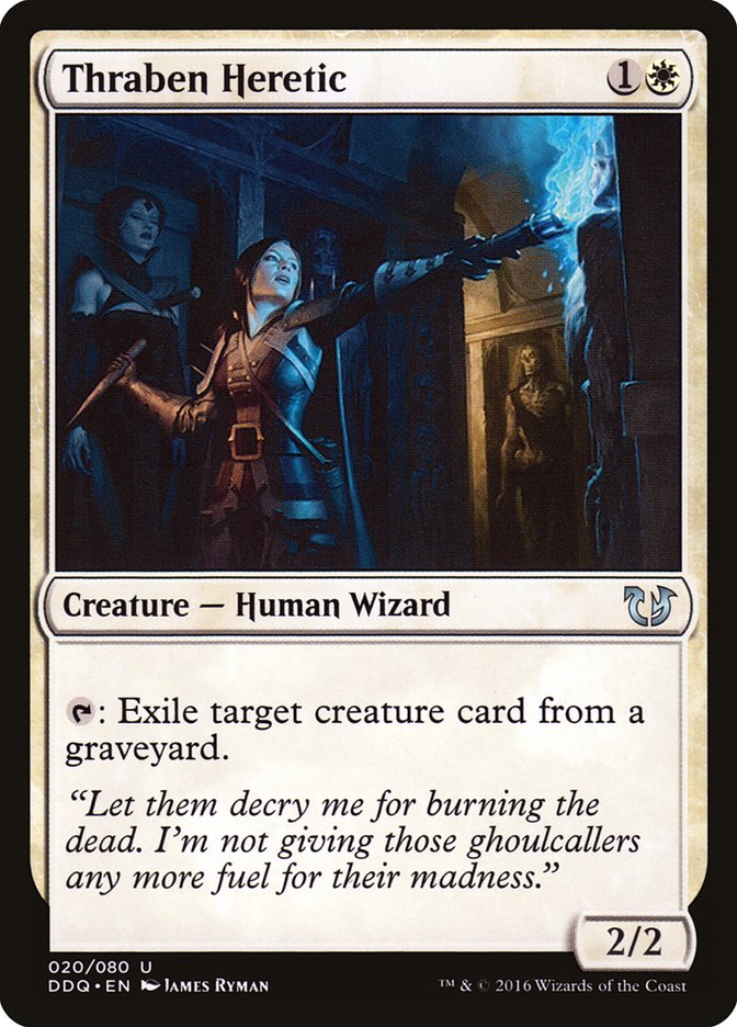 Thraben Heretic [Duel Decks: Blessed vs. Cursed] | Game Haven TX
