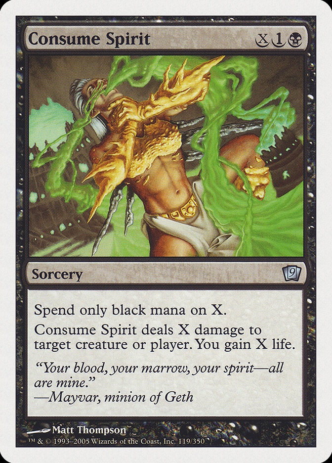 Consume Spirit [Ninth Edition] | Game Haven TX