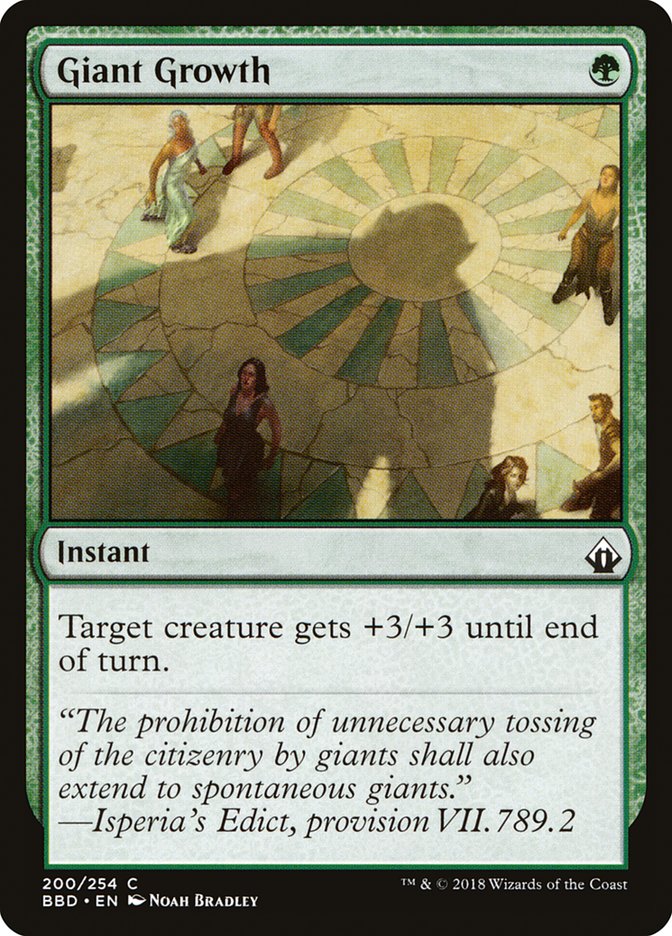 Giant Growth [Battlebond] | Game Haven TX