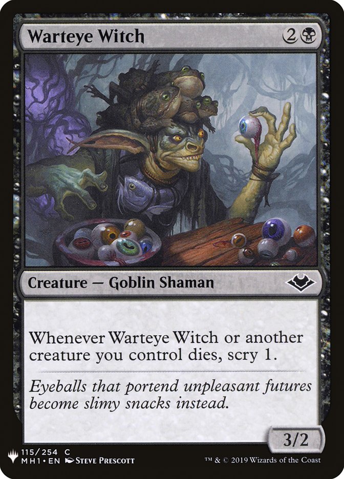 Warteye Witch [Mystery Booster] | Game Haven TX