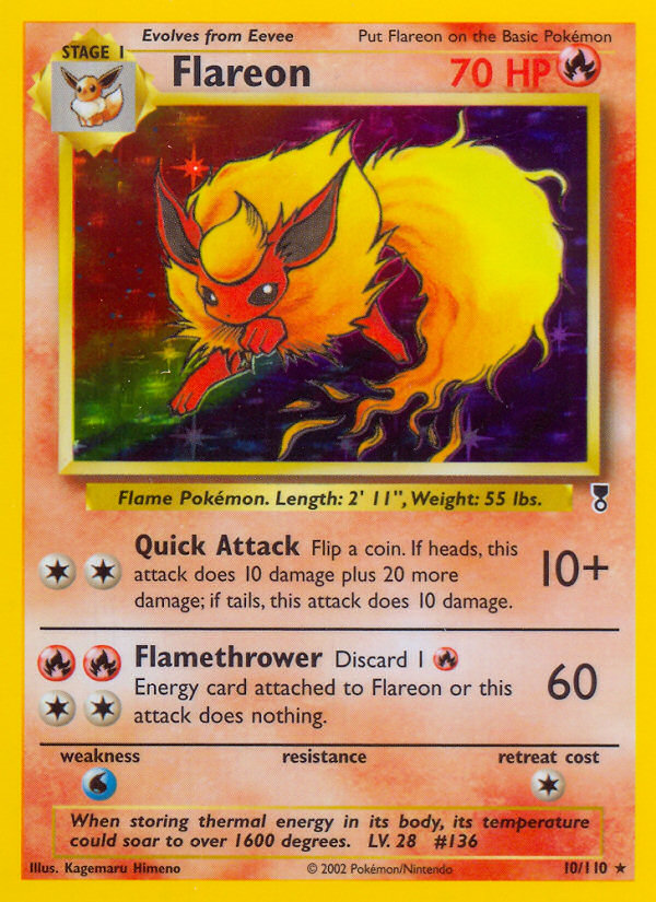 Flareon (10/110) [Legendary Collection] | Game Haven TX
