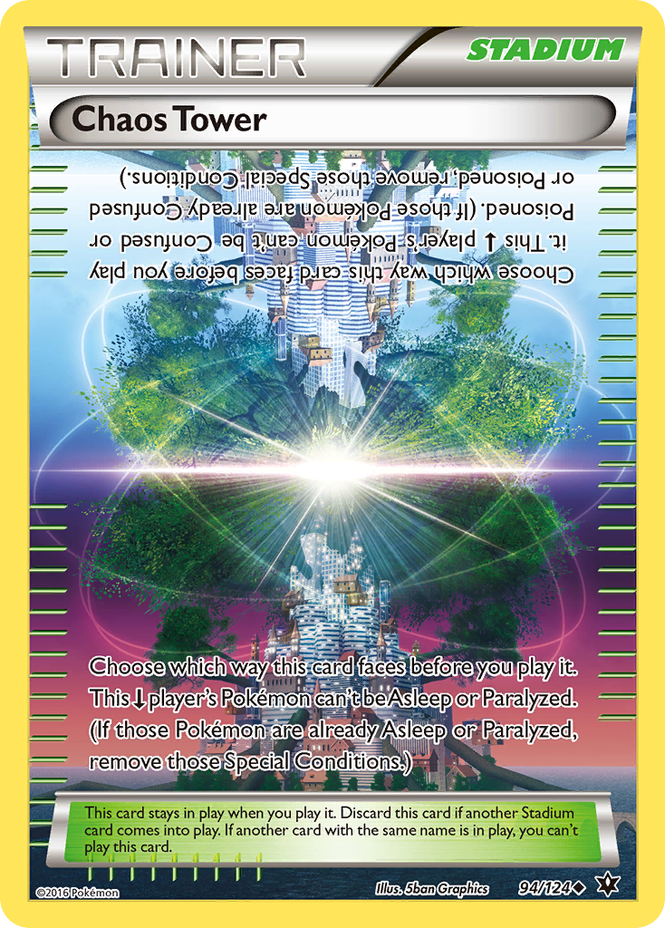 Chaos Tower (94/124) [XY: Fates Collide] | Game Haven TX