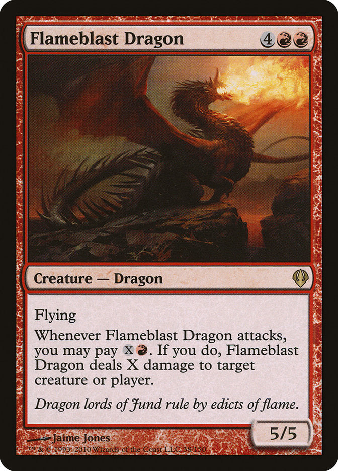Flameblast Dragon [Archenemy] | Game Haven TX