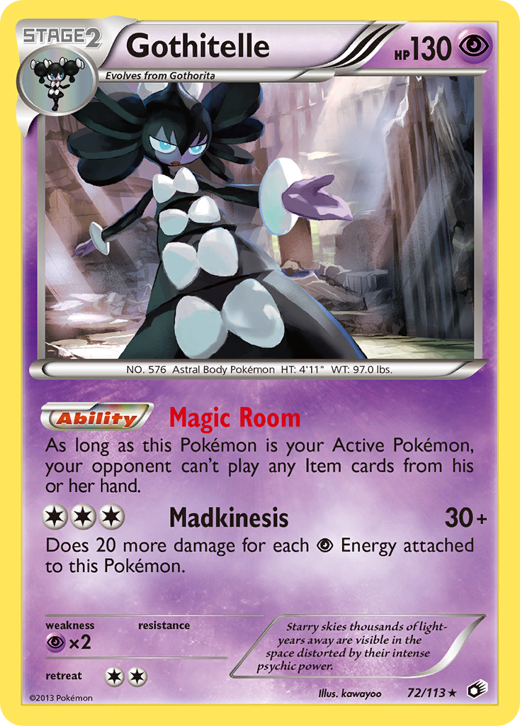 Gothitelle (72/113) [Black & White: Legendary Treasures] | Game Haven TX