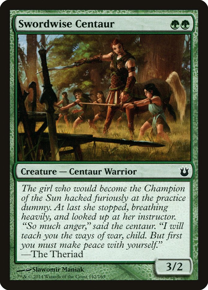 Swordwise Centaur [Born of the Gods] | Game Haven TX