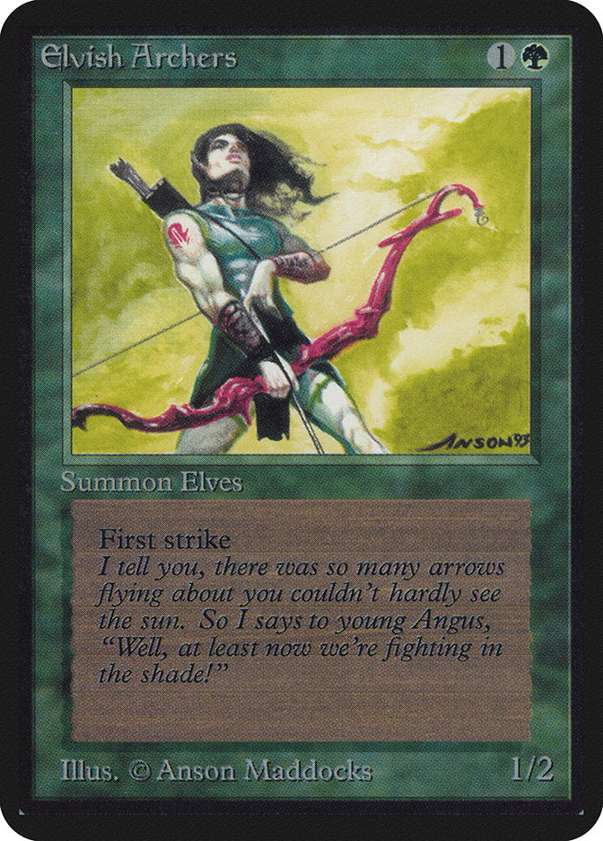 Elvish Archers [Limited Edition Alpha] | Game Haven TX