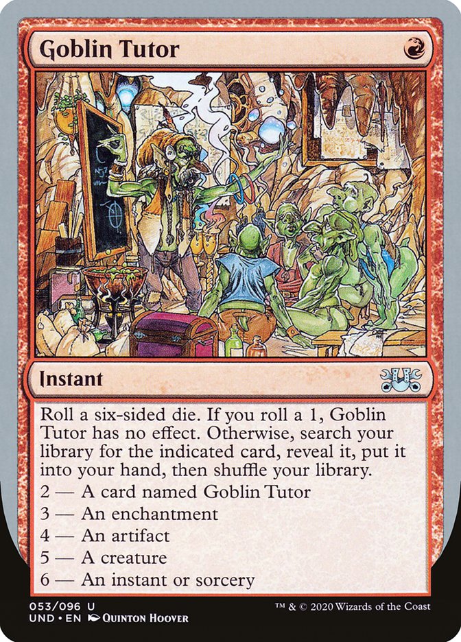 Goblin Tutor [Unsanctioned] | Game Haven TX