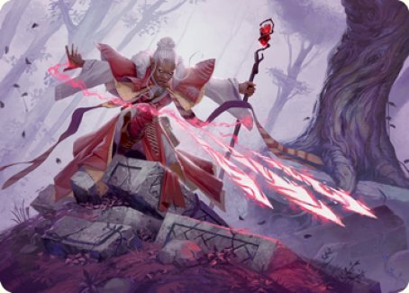 Magic Missile Art Card [Dungeons & Dragons: Adventures in the Forgotten Realms Art Series] | Game Haven TX